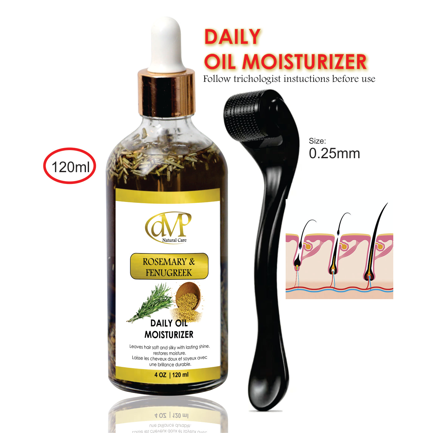 OIL MOISTURIZER GRANULATED 4OZ